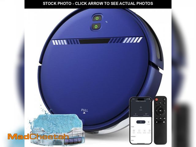 Lot 74-12222568 - XIEBro Life Robot Vacuum and Mop Combo, 2 in 1 Vacuum Robot with WiFi/App/Voice, Schedule, Water Tan...