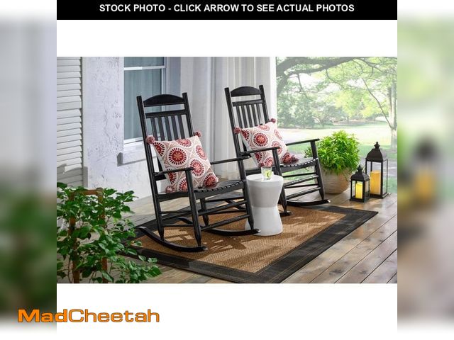 Lot 74-12921140 - Hampton Bay 22 in. Traditional Black Steel Outdoor Patio Lantern - UNUSED