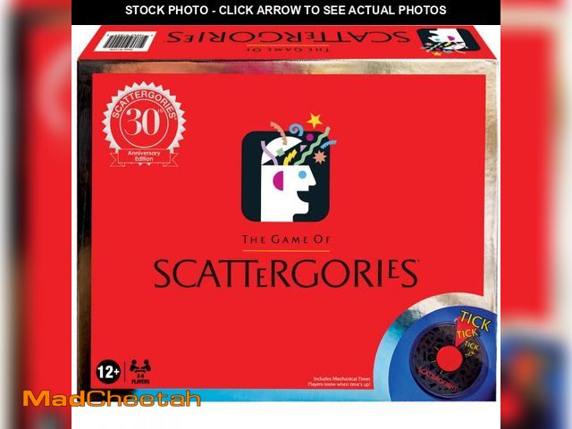 Lot 74-12312587 - Scattergories 30th Anniversary Edition with Electronic Timer by Winning Moves Games USA, Timeless Fa...