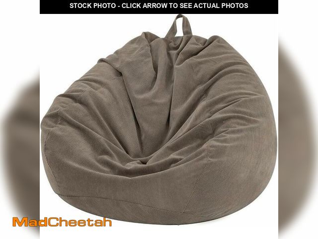 Lot 74-14270611 - Nobildonna 3 ft Bean Bag Chair Cover (No Filler) 35"Ãâ43" Large Stuffed Animal Storage Bean Bag W...