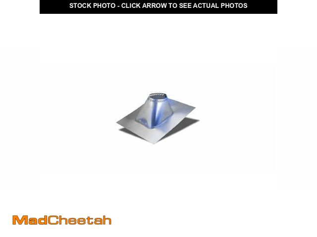 Lot 74-12786901 - Selkirk Metalbestos 8T-AF12 Stainless Steel Adjustable Flashing, 8-Inch, Grey - USED