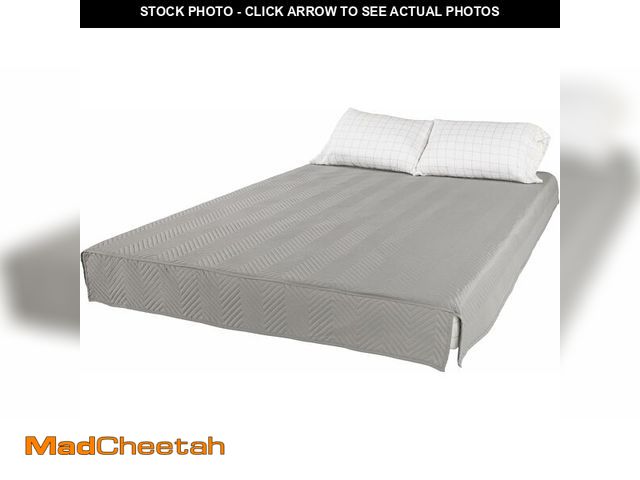 Lot 74-12695720 - Lippert Easy Zzzs RV Bedding Set - King, Grey - UNUSED