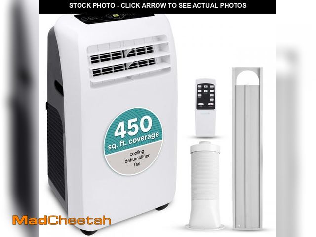 Lot 74-12274215 - SereneLife Small Air Conditioner Portable 10,000 BTU with Built-in Dehumidifier - Portable AC unit f...
