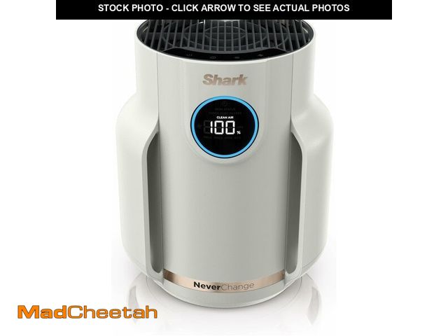 Lot 74-14591551 - Shark NeverChange Compact Pro Air Purifier, HP072, Dove - UNUSED