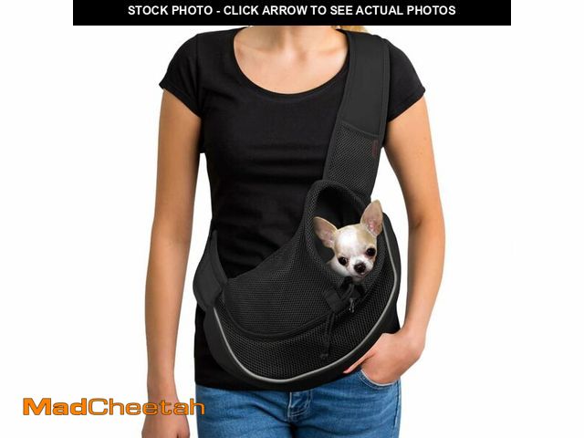 Lot 74-12444811 - YUDODO Pet Sling Carrier for Small Dogs &amp; Cats Ã¢â¬â Hands-Free Puppy Carrier with Safety Hoo...