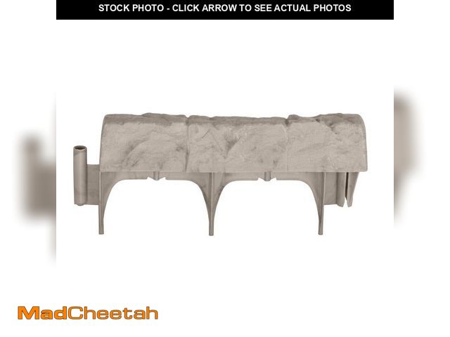 Lot 74-12551494 - Border Stone 10 ft. (12 in. Sections) Plastic Border Edging - UNUSED