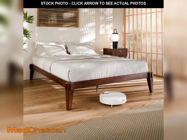 Lot 74-12387845 - Bme Chalipa 14Ã¢â¬Â Queen Bed Frame - Solid Wood Platform Bed - Japanese Joinery Bed Frame - Wood ...