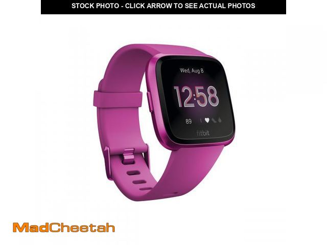 Lot 74-12178875 - Fitbit Versa Lite Edition Smart Watch, One Size (S and L Bands Included), 1 Count - USED