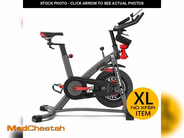 Lot 74-13791444 - (DISPLAY IS DAMAGED )Schwinn Fitness IC4 Indoor Cycling Bike - FOR PARTS/NOT WORKING