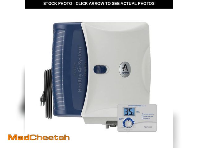 Lot 74-14560350 - AprilAire Whole-House Humidifier, 720A Water Saving, 21 Gal. Per Day for Up to 6,250 sq. ft. with Au...
