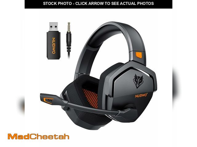 Lot 74-12457197 - NUBWO G06 Dual Wireless Gaming Headset with Microphone for PS5, PS4, PC - 23ms Low Latency Audio - 1...