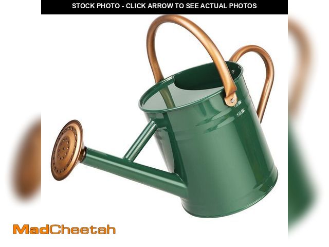 Lot 74-14150306 - Metal Watering Can with Removable Spout, Galvanized Steel Plants Water Can for Women, Men and Kids' ...