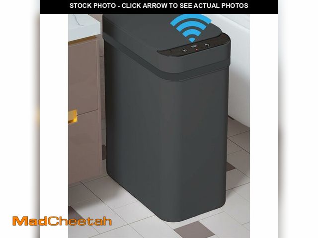 Lot 74-12707652 - Yatmung 4 Gallons Bathroom Trash Can Automatic Touchless - 15.5 Liters Smart Trash Can Motion Sensor...