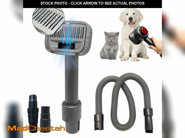 Lot 74-12715917 - Pet Hair Grooming Brush Vacuum Attachment for Dogs, Cats with Vacuum Extension Hose up to 3.5M Ã¢â¬...