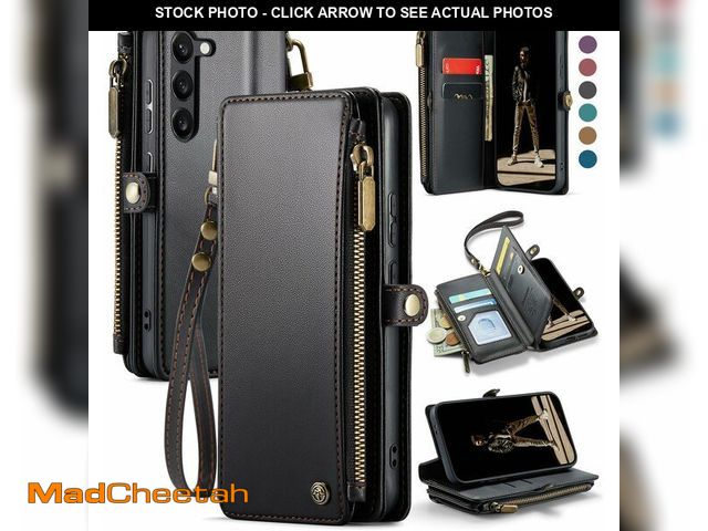 Lot 74-13542016 - Defencase Compatible with Samsung Galaxy S23 Case Wallet with RFID Blocking Card Holder for Women Me...