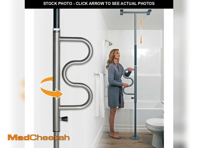 Lot 74-14349739 - Stander Wonder Pole Plus with Rotating Double Grab Bar, Tension Mounted Security Pole for Seniors &a...