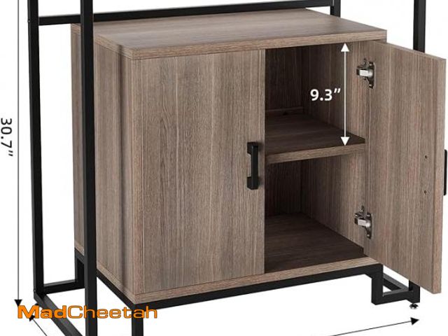 Lot 74-12241005 - IDEALHOUSE 2024 New Sideboard Buffet Cabinet, Storage Cabinet with 2 Doors - UNUSED