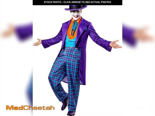 Lot 74-12120422 - Rubies DC Batman (1989): The Joker Costume for Adults, Men's Medium Purple - USED