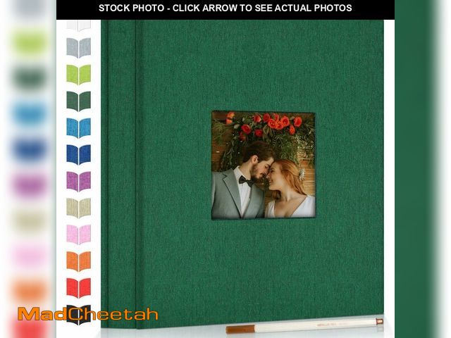 Lot 74-14056800 - Artfeel Photo Album Self Adhesive Scrapbook Album for 3x5 4x6 5x7 8x10 Pictures,40 Pages Linen Cover...