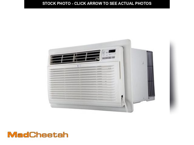 Lot 74-12250103 - Lg 9,800 Btu 115V Through-the-Wall Air Conditioner - White - USED