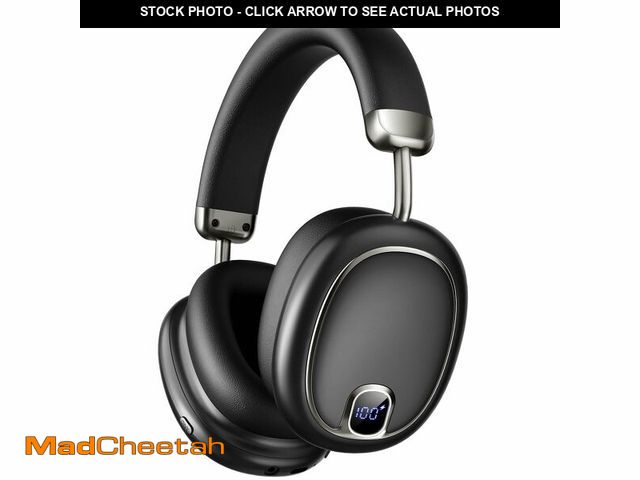 Lot 74-12710056 - Bluetooth 5.4 Headphones Over Ear, Active Noise Cancelling Headphones,100H, LED Display Wireless Hea...