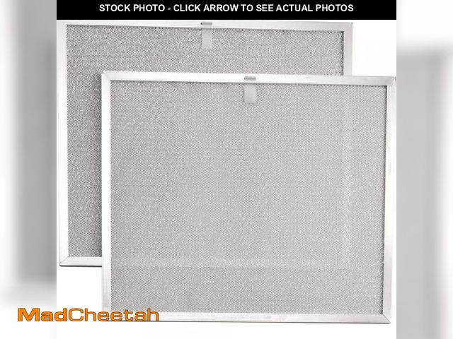 Lot 74-11825537 - Broan-NuTone Allure 2 Series 30 in. Range Hood Externally Vented Aluminum Replacement Filter (2 each...