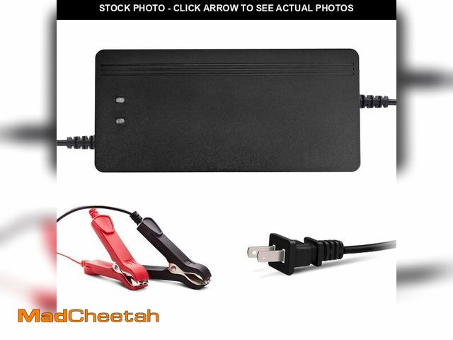 Lot 74-12599684 - 36V 10A Lithium Battery Charger 43.8V LiFePO4 Battery Charger, Battery Maintainer, Smart Battery Cha...