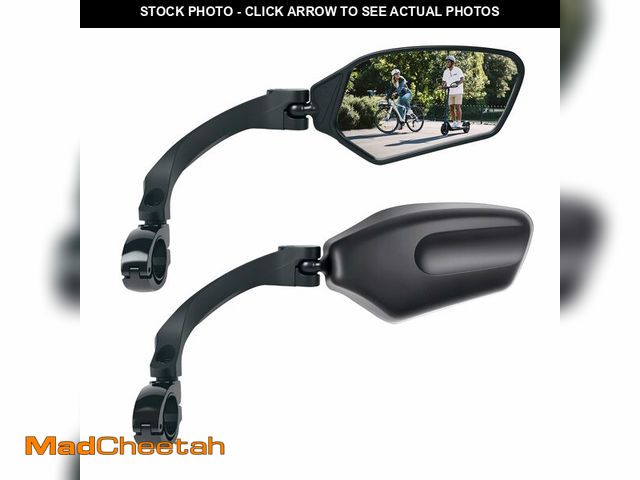 Lot 74-14273425 - TXZSXS Adjustable Handlebar Bike Mirrors, Left &amp; Right Bicycle Mirror Set,Universal Bike Mirrors...