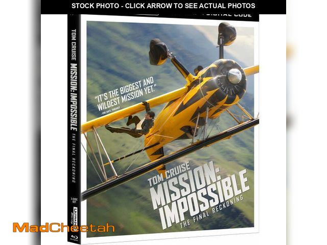 Lot 74-12835964 - Mission: Impossible - The Final Reckoning (4K Ultra HD + Blu-ray + Digital Copy) - USED