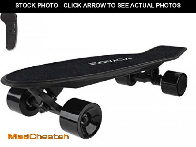 Lot 74-12170384 - VOYAGER Tailspin Electric Skateboard with Bluetooth Remote | Powerful 350W Brushless Electric Motor,...