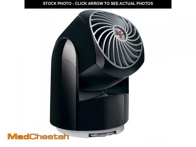Lot 74-12536022 - Vornado 8.6" Flippi V8 Personal Air Circulator Fan, Black (New) - UNUSED
