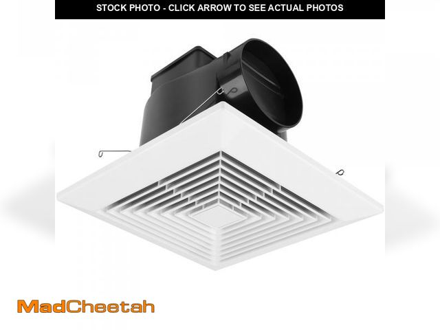 Lot 74-12435849 - Fanspex Bathroom Ceiling Exhaust Fan, Household Bath Vent Ventilation Fan with 1.0 Sones Quiet Opera...