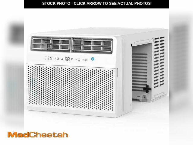 Lot 74-14255291 - COWSAR 10,000 BTU (6,000 DOE) Window Air Conditioner 115-Volt Cools 450 sq. ft. for Bedroom, Living ...
