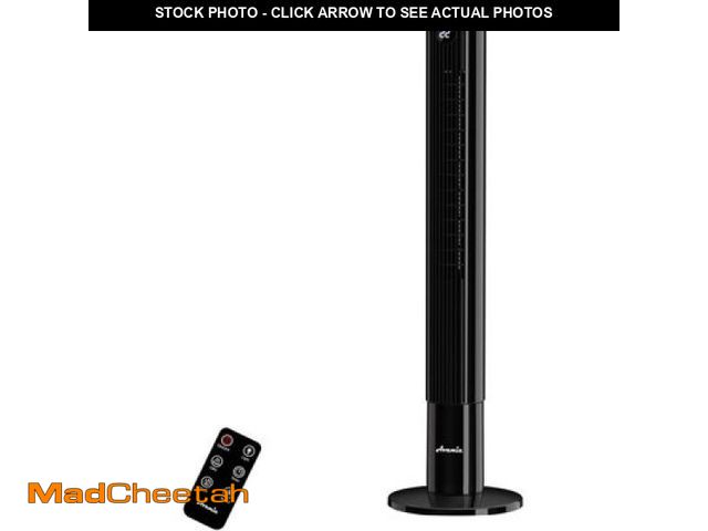 Lot 74-12479931 - (MISSING REMOTE ) iFanze 48 Tower Fan For Bedroom 70Â° Oscillating Quiet Bladeless Fan Cooling Bedro...