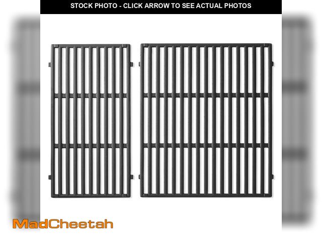 Lot 74-12585114 - Weber Crafted Genesis 300 Series Porcelain-Enameled Cast-Iron Cooking Grates (2-Pack) - UNUSED