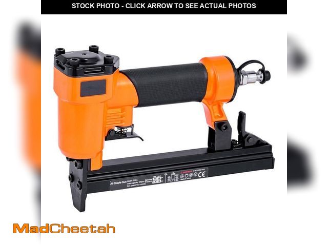 Lot 74-13693494 - SKYSHALO Pneumatic Staple Gun, Corded 22-Gauge Pneumatic Stapler for 71 Series Wire Staples 3/8-in. ...