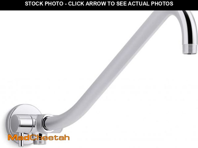 Lot 74-12287729 - Gooseneck Rainhead arm with 2-way diverter - UNUSED