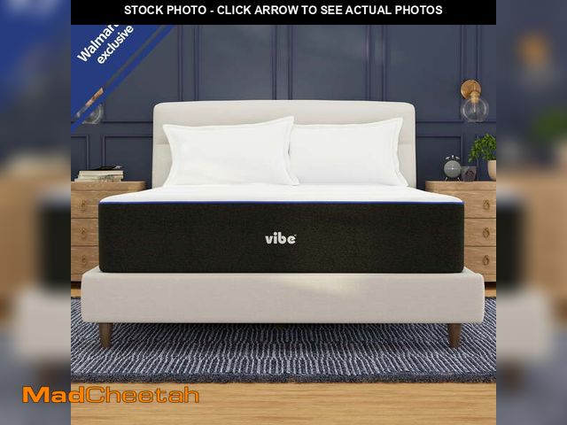 Lot 74-13766863 - Vibe 12" Queen, Luxury Plush Super Cooling Gel Memory Foam Mattress - UNUSED
