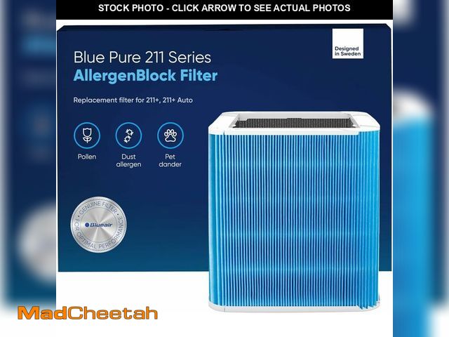 Lot 74-14067122 - BLUEAIR Blue Pure 211+ Series AllergenBlock Filter, Genuine Replacement, Blueair Allergies, Pet Dand...