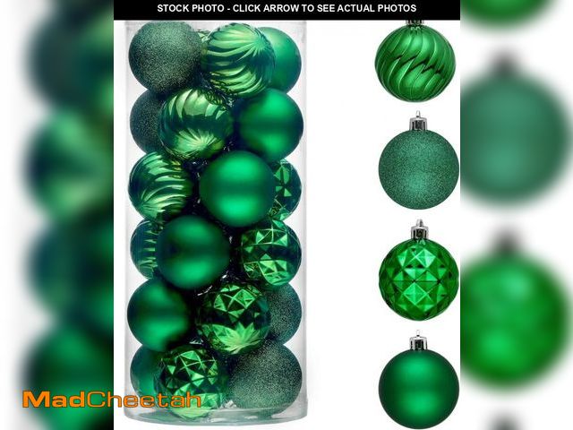 Lot 74-12357062 - Valery Madelyn Christmas Tree Decorations Ornament Set for Fall Halloween Decor, 24ct 2.36 Inches Em...