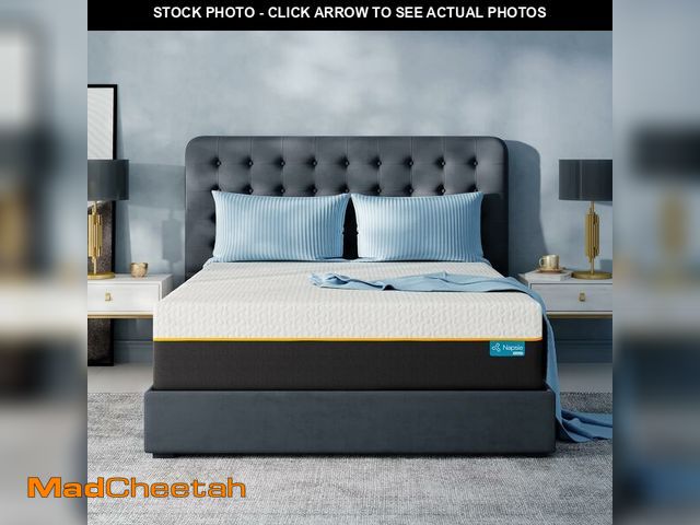 Lot 74-13577824 - NAPSIE 12 Inch Queen Mattress, Cooling Memory Foam Mattress in a Box, Queen Size Mattress for Pressu...