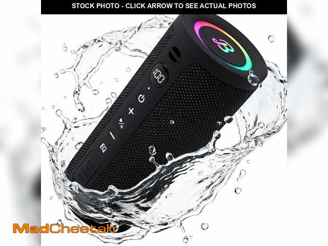 Lot 74-14423808 - BassBloom Roar 3 Portable Bluetooth Speaker,20W Powerful Sound with JIKE Bass,IPX6 Waterproof,24H Pl...