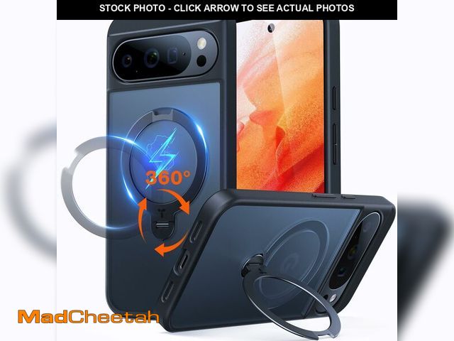 Lot 74-12978849 - TORRAS Q3 Spin Magnetic 360 Stand for Google Pixel 10 Pro Case / 10 Case, Fit for Magsafe, 4X Milita...