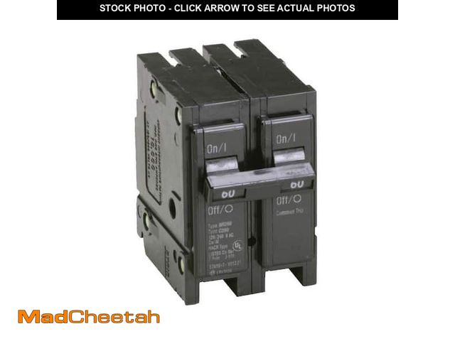 Lot 74-12555312 - BR 100 Amp 120/240 Volts 2-Pole Circuit Breaker - UNUSED