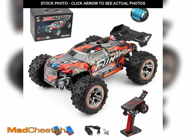 Lot 74-12454013 - GoolRC WLtoys 184008 Brushless RC Cars for Adults, 60KM/H High Speed Remote Control Car, 4WD 1:18 Sc...