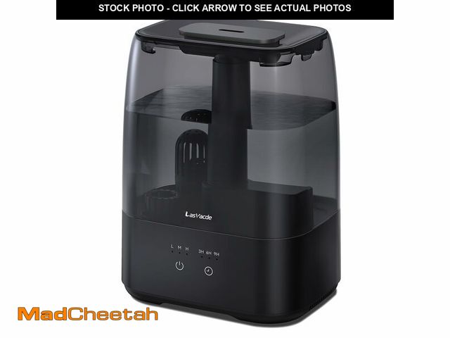Lot 74-14210651 - LasVacde Top Fill Humidifiers for Bedroom, 4.0L Tank Cool Mist Humidifiers for Large Room, 30H Runti...