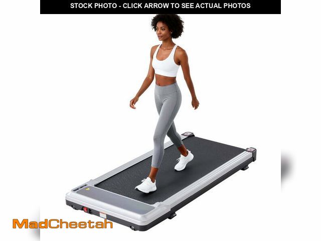 Lot 74-13045723 - MCQ Compact Treadmill Under-Desk Walking Pad, Quiet &amp; Portable Exercise Workout Fitness Machine ...