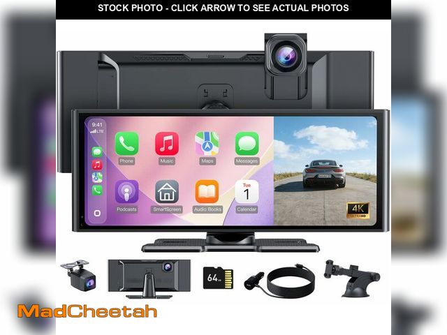 Lot 74-14482799 - Wonsidary 10.26" HD Wireless CarPlay Screen for Car Carplay &amp; Android Auto - UNUSED