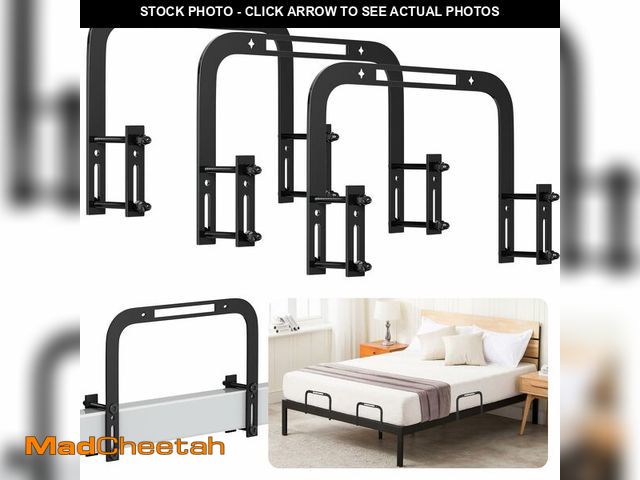 Lot 74-12699770 - cyrico Mattress Slide Stopper, 3 Pcs Mattress Stoppers to Prevent Sliding, Adjustable Non Slip Holde...