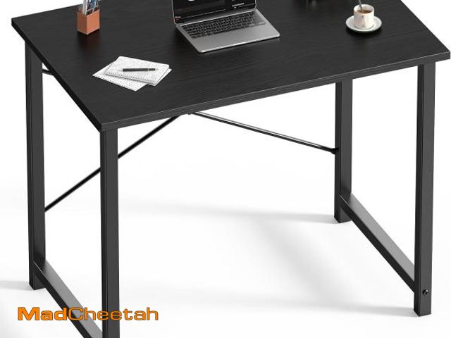 Lot 74-12137634 - (MISSING HARDWARE) DUMOS 32 Inch Office Small Computer Desk Modern Simple Style Writing Study Work T...